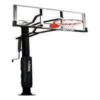 Silverback 54” In-Ground Basketball System with Tempered Glass Backboard